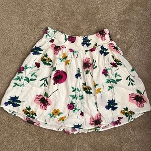 Floral skirt